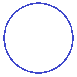 blue circle