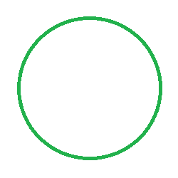 green circle